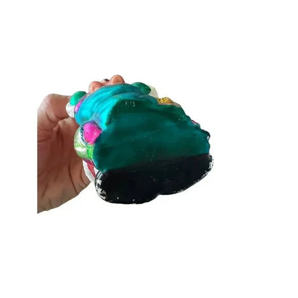 2004 Target Hand Blown Glass Christmas Santa Claus Ornament - Picture 2 of 7